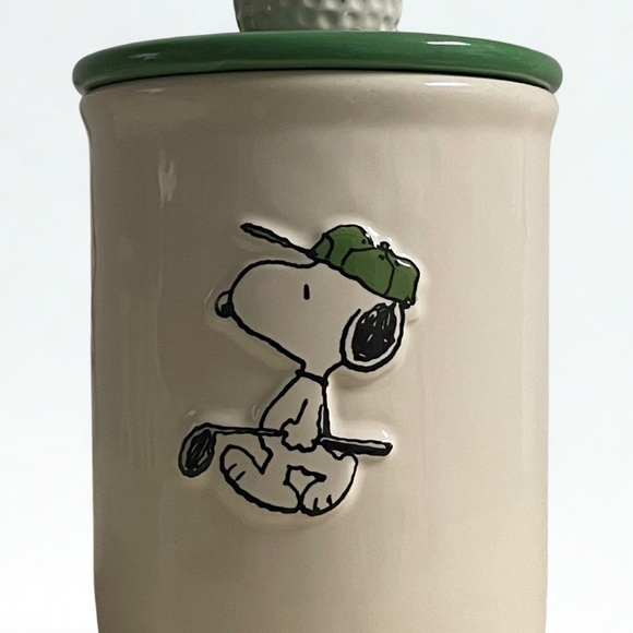 Rae Dunn Other - Rae Dunn “Peanuts” Tee Time Canister